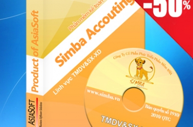 Double discount: 50% OFF SIMBA ACCOUNT SOFTWARE