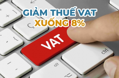 Chính sách giảm thuế VAT từ 10% xuống 8% trong năm 2022